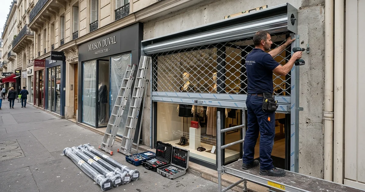 Aluminium ou Acier pour Rideau Métallique Saint-Denis 2026