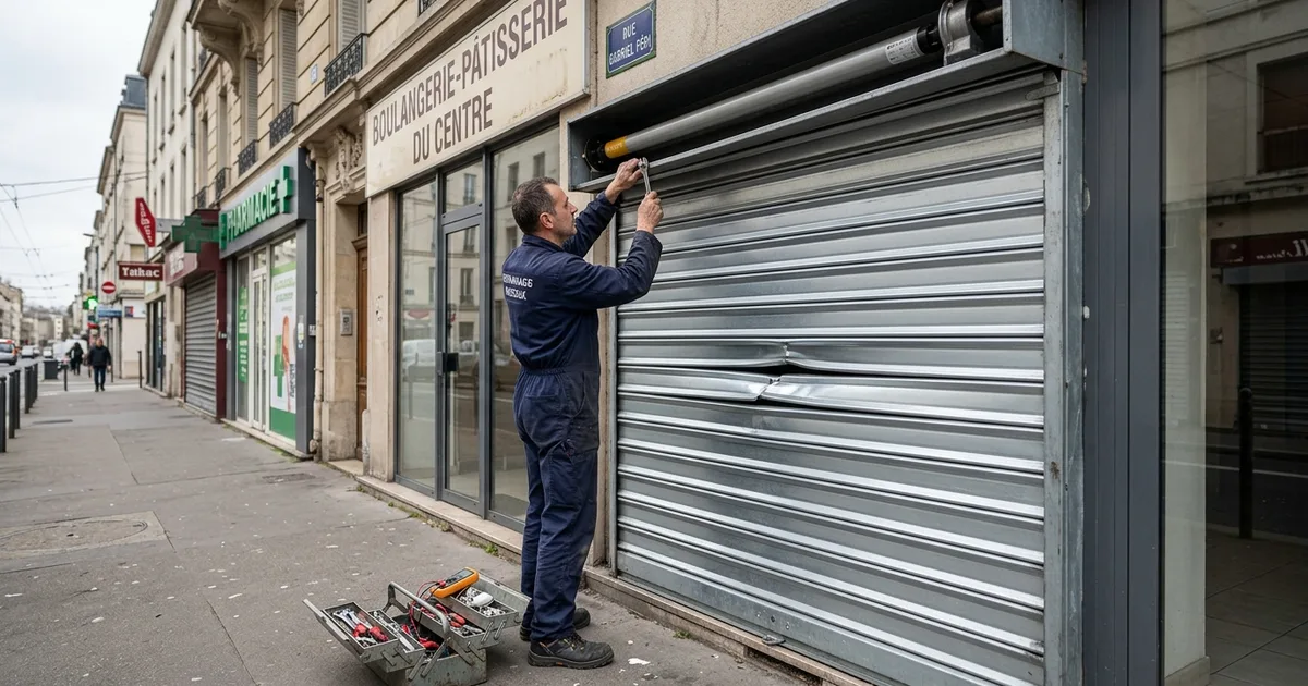 Lame Cassée Rideau Métallique Saint-Denis : Que Faire ? 2026