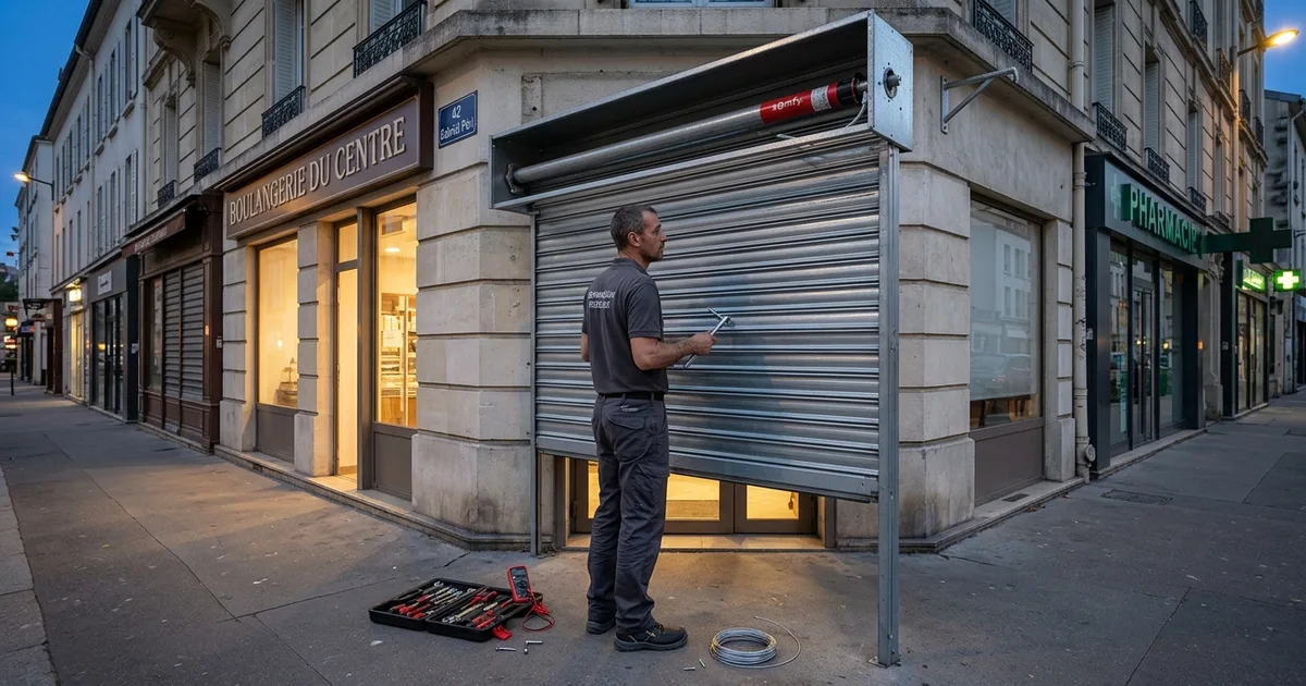 Rideau Métallique Automatique Panne Moteur Saint-Denis 2026