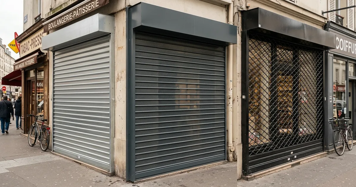 Rideau Métallique Commerce Saint-Denis : 7 Critères Clés 2026