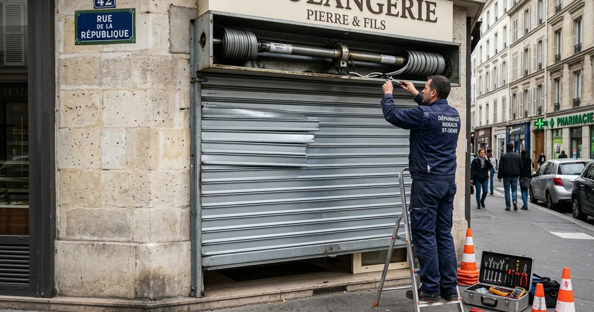 Rideau Métallique Vandalisé à Saint-Denis : Que Faire ? 2026